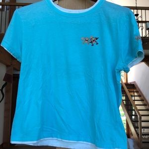 Tilt Light Blue Monkey T-shirt